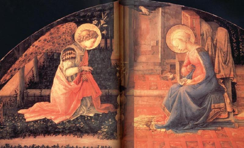 Fra Filippo Lippi Details of The Annunciation China oil painting art